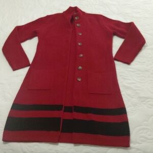 Ralph Lauren Deep Red Knit Sweater